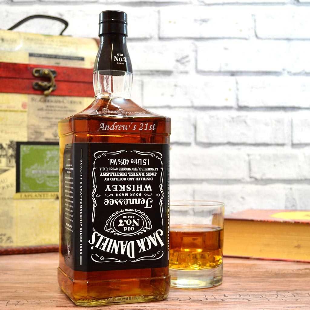Personalised Jack Daniels 1.5L Magnum Whisky - GiftsOnline4U