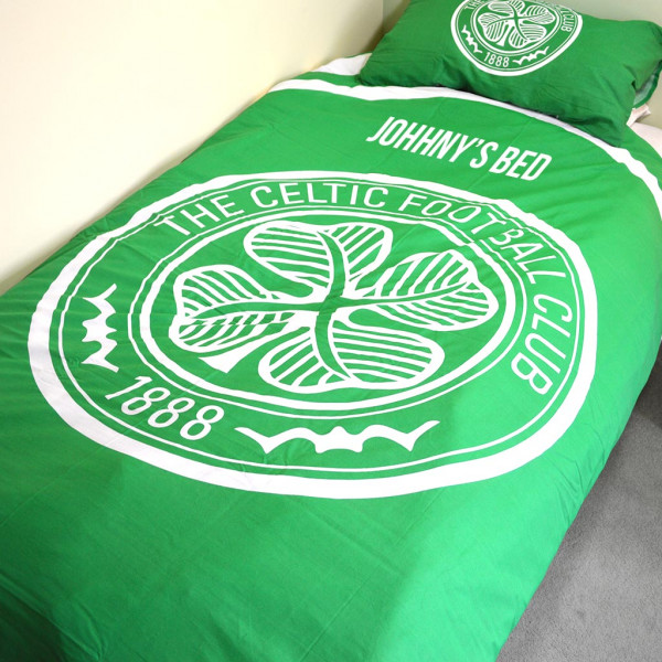 Celtic FC Crest Cushion - Official Football Gift Sports Merchandise Pillow